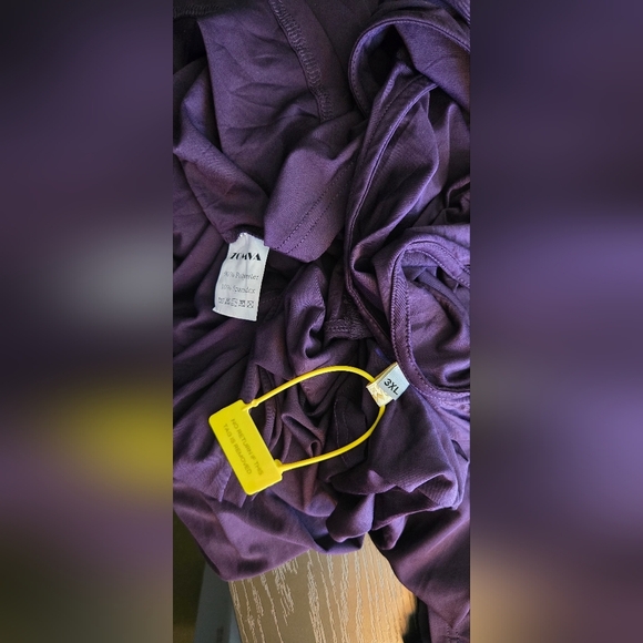 ZOMVA Plus Size Wrap Cocktalil Dress #1024 - Picture 4 of 11